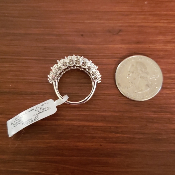 Diamond Mirage Ring sz 7 - Picture 2 of 8